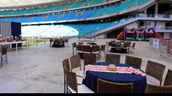 Imagem Fonte Nova dá detalhes de mudança de Bahia x CRB para Pituaçu