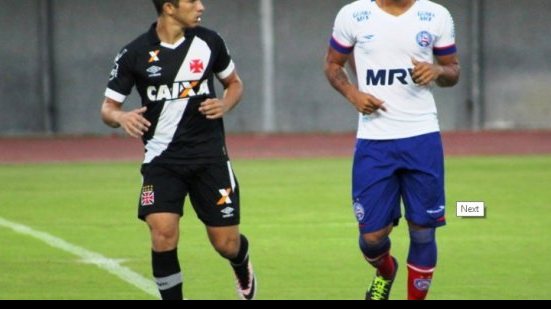 Imagem De virada, Bahia bate o Vasco e vence a primeira no Brasileiro Sub-20