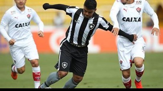 Imagem Alívio: Vitória busca empate no final diante do lanterna Botafogo