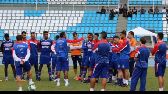 Imagem Bahia tem 22 jogadores relacionados para enfrentar o Brasil (RS)