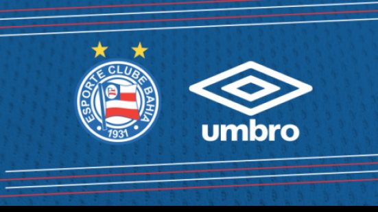 Imagem Contrato do Bahia com a Umbro irá até o fim de 2018