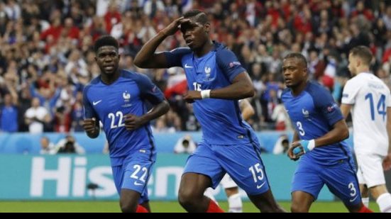 Imagem França goleia Islândia e vai à semifinal da Eurocopa