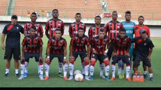 Imagem   Time sub-17 do Vitória estreia com empate na Taça BH