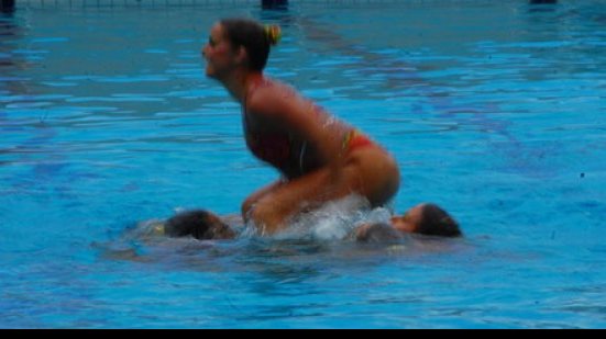 Imagem Em Salvador, seleção de Nado Sincronizado exibe coreografias dos Jogos Rio 2016