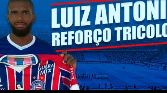 Imagem Bahia oficializa contratação de Luiz Antônio
