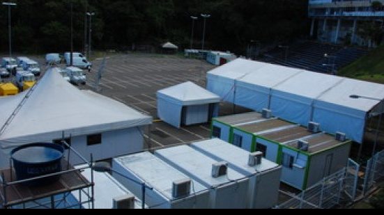 Imagem Estruturas complementares da Arena Fonte Nova estão quase prontas