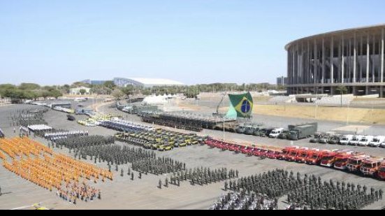 Imagem Forças Armadas vão reforçar segurança durante partidas olímpicas em Brasília