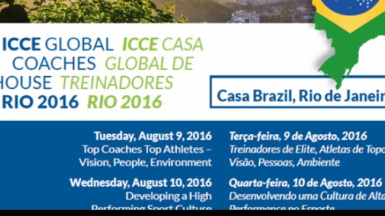 Imagem Ministério do Esporte e ICCE realizam Casa Global de Treinadores Rio 2016