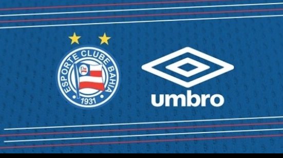 Imagem Bahia estreará uniforme da Umbro contra o Bragantino; Confira preços