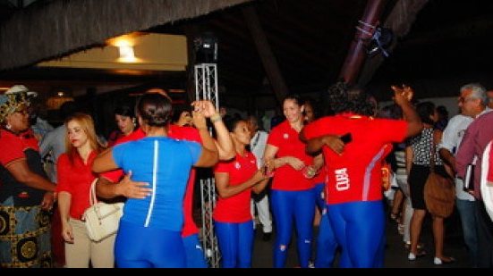 Imagem Recepção dá boas-vindas aos atletas olímpicos cubanos