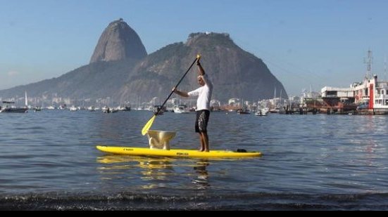 Imagem Atletas brasileiros dizem estar preparados para problemas na Baía de Guanabara
