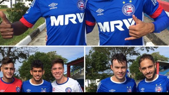 Imagem Antes de lançamento, Bahia apresenta uniformes de treino da Umbro