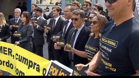 Imagem Em ato no Rio, delegados da Polícia Federal ameaçam parar às vésperas dos Jogos