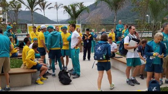 Imagem Princípio de incêndio assusta delegação australiana no Rio