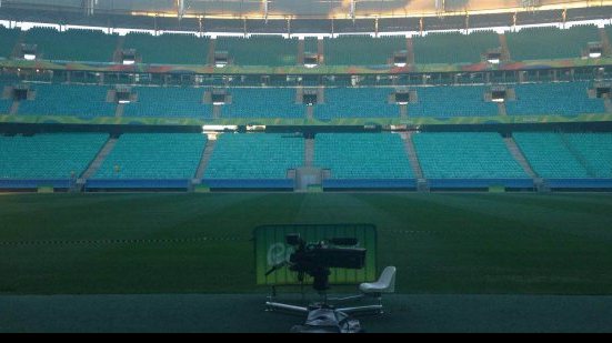 Imagem Fonte Nova ganha nova decoração para Jogos Olímpicos