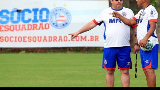 Imagem Bahia faz treino de fundamentos no Fazendão