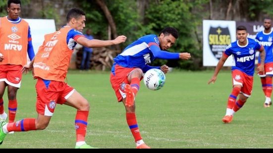 Imagem Bahia segue treinando para jogo contra Atlético-GO