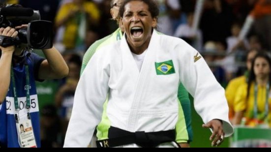 Imagem Judoca Rafaela Silva dá primeira medalha de ouro ao Brasil