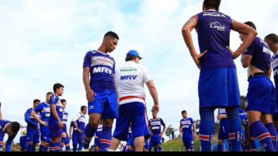 Imagem Bahia segue treinando para jogo contra Atlético-GO
