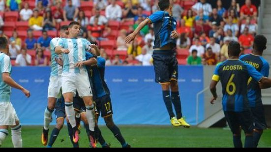 Imagem Após empate com Honduras, futebol masculino da Argentina é eliminado dos Jogos