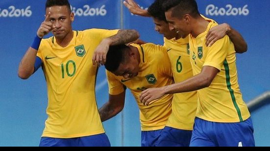 Imagem Fonte Nova faz a diferença, Brasil goleia a Dinamarca e avança
