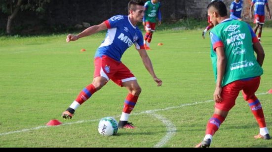 Imagem Com novo contratado, Bahia segue treinamentos para encarar o Atlético-GO