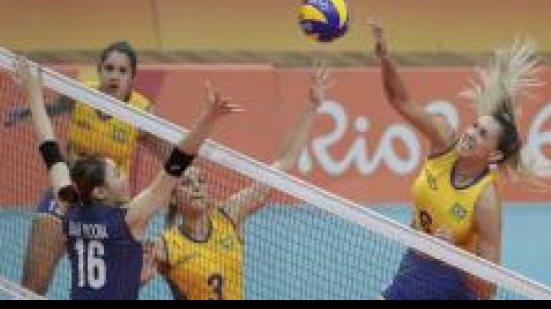 Imagem Brasil vence quarto jogo no vôlei feminino sem perder nenhum set