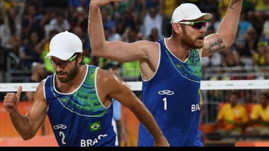 Imagem Alison e Bruno conquistam quinto ouro para o Brasil