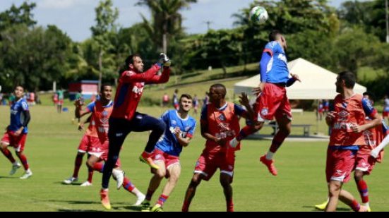 Imagem Bahia encerra preparação para duelo com o Avaí