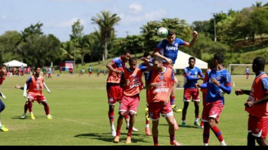 Imagem Após vencer Avaí, Bahia treina para enfrentar o Paraná