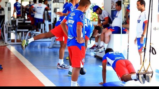 Imagem    Com elenco dividido Bahia treinou na manhã desta terça-feira (23)