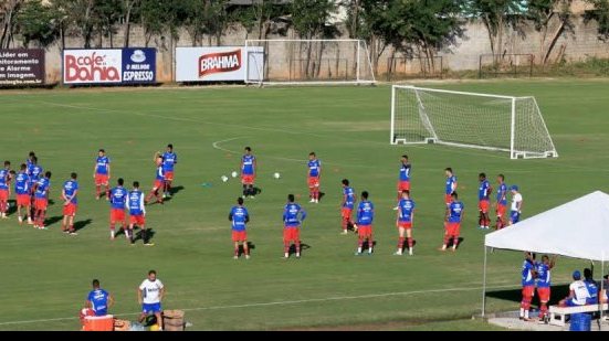 Imagem Com ânimo renovado, Bahia segue treinando para sequência da Série B