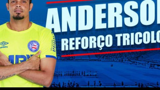 Imagem Bahia anuncia contratação de terceiro goleiro para disputa da Série B