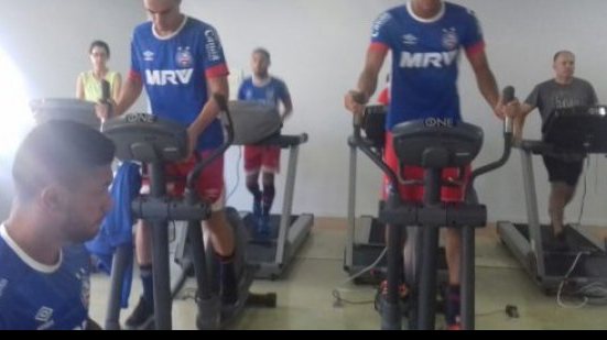Imagem Em Joinville, Bahia se reapresenta e faz treino físico
