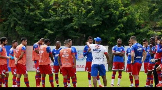 Imagem Bahia inicia semana cheia de treinos para encarar o Naútico