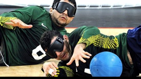 Imagem Goalball: Romário marca quatro e Brasil vence Canadá por 11 a 3