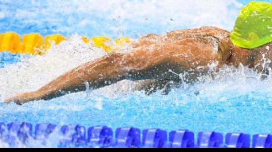Imagem André Brasil ganha bronze nos 100 metros borboleta