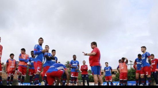 Imagem  Com coletivo, Bahia faz última atividade em Salvador antes de enfrentar o CRB