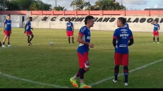 Imagem  Em Maceió, Bahia encerra preparação para enfrentar o CRB