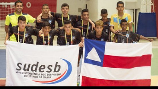 Imagem Bahia disputa títulos masculino e feminino de futsal pelos Jogos Escolares