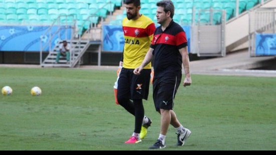 Imagem Na Fonte, Vitória faz último treino e é definido para duelo com o Grêmio