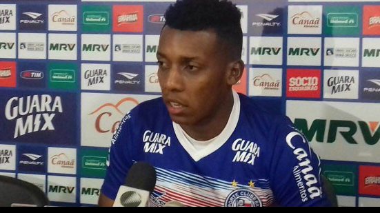 Imagem Moisés recebe o terceiro amarelo e desfalca o Bahia contra o Tupi (MG)
