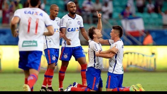 Imagem Confira os gols do triunfo do Bahia frente ao Tupi-MG