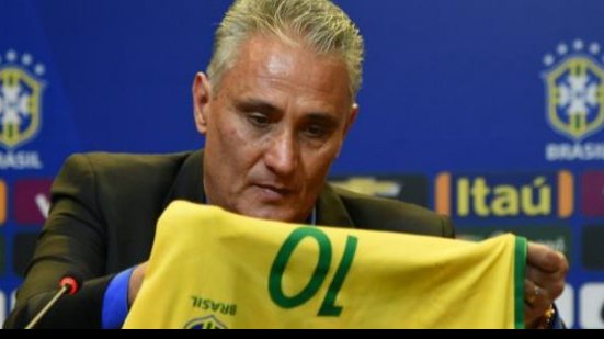 Imagem Tite quer Neymar ajudando na marcação