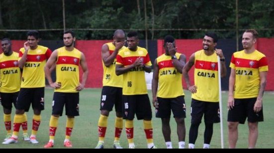 Imagem Com três jogadores suspensos para próximo duelo, Vitória se reapresenta na Toca