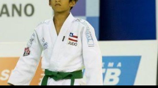 Imagem Jovem de 12 anos representa o Vitória no Campeonato Brasileiro de judô