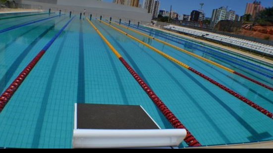 Imagem Nova piscina olímpica da Bahia será utilizada por jovens da Fundac