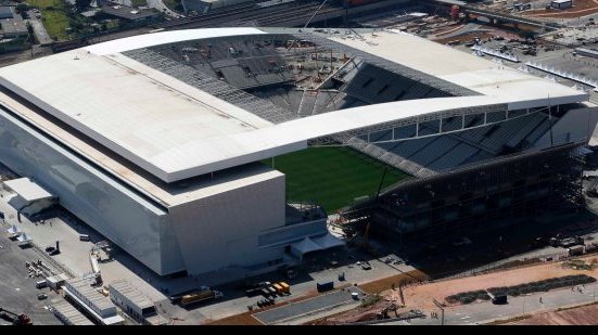 Imagem Auditoria confirma riscos de deslizamento na Arena Corinthians