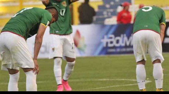 Imagem Bolívia perde pontos e Argentina cai posição nas eliminatórias