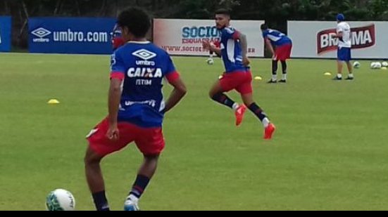 Imagem Bahia faz treino técnico de olho no Bragantino